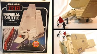 Star Wars Kenner Imperial Shuttle Tydirium Review [upl. by Saddler]