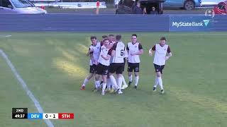 McDonalds NPL Tasmania Finals Series Devonport v South Hobart Match Highlights [upl. by Lolande828]