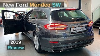 New Ford Mondeo SW Estate 2019 Review Interior Exterior [upl. by Atinit]