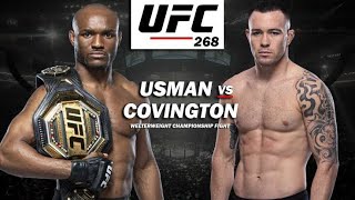 Kamaru Usman vs Colby Covington 2 full fight [upl. by Ardnuasac500]