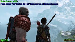 God of War2018  Região Vale do Rio  Localização de todos coletáveis [upl. by Shem]