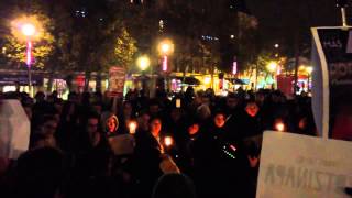 Protestas por Ayotzinapa en México Estados Unidos y Francia el 20 de noviembre [upl. by Idham105]