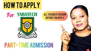 How to apply for Yabatech AdmissionNew method of Applicationadmission process [upl. by Rydder]