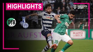 VfB Lübeck  MSV Duisburg  Highlights 3 Liga  MAGENTA SPORT [upl. by Vivyanne]