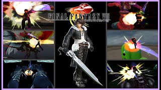 【Final Fantasy VIII Remastered】Renzokuken All Special Attack Animations [upl. by Imac]