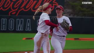 Stanford Softball Oklahoma State amp Tulsa Invitational Recap [upl. by Aneekal810]