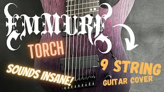 EMMURE TORCH  9 STRING GUITAR COVER SOUNDS INSANE [upl. by Corydon]