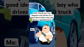 Squatted Trucks deserve ALL the Hate shorts carenthusiast squattedtrucks petergriffin [upl. by Reneta]