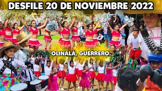 Desfile 20 de Noviembre 2022  Olinalá Guerrero [upl. by Nosac]