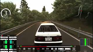 kansei dorifto assetto corsa with controller [upl. by Anelem238]