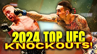 UFC 2024 HalfYear BEST knockouts [upl. by Elletnwahs791]