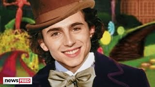 Timothée Chalamet Playing Willy Wonka Has Fans BUZZING [upl. by Eurd]