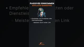 Passives Einkommen 💸 – Geld verdienen mit Affiliate Marketing [upl. by Emeline]