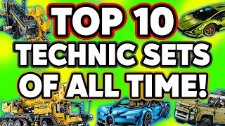 Top 10 Largest LEGO Technic Sets of ALL TIME [upl. by Alverta152]