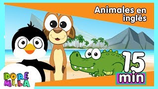 Animales en inglés cantando canciones infantiles parte 4 [upl. by Berte]