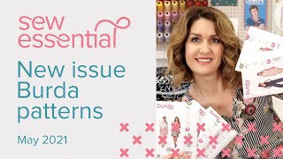 New Season Burda Sewing Patterns  May 2021 [upl. by Garris394]