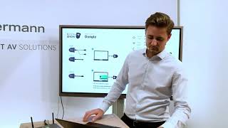 Kindermann Klick amp Show  How to use the USBA transmitter [upl. by Nuhsyar632]