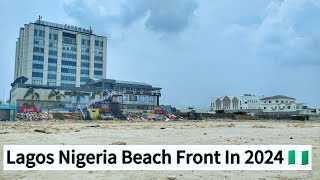 Landmark and Oniru Beach After Demolition  Lagos To Calabar Coastal Highway [upl. by Berglund]