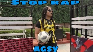 AGSY  STOP RAP shortvideo [upl. by Asirrak]