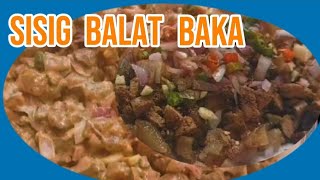 Sisig Balat ng baka Recipe Sizzling Beef skin with chicken liver Masarap at Malinamnam [upl. by Assilev]