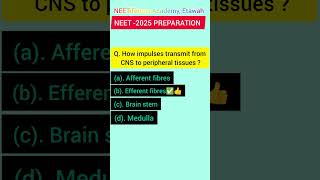 MCQ FOR NEET 2025 Preparation quickrevision neetaspirantsncertmcq neetiferousacademy etawah [upl. by Amikat584]