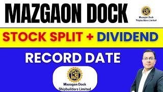 Mazagon Dock Shipbuilders stock split news I Mazagon Dock Share latest news I Mazagon Dock Dividend [upl. by Legra355]