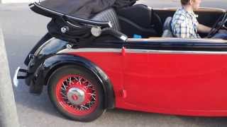 ►DKW F7 FRONT LUXUS 1938  The Meisterklasses 692 cc engine Pure Sound VIDEO HD [upl. by Gery]