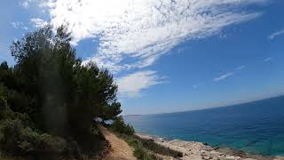 The best mtb trips in Croatia and Slovenia premantura park Croatia [upl. by Notkcorb]