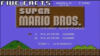 Five Facts  Super Mario Brothers  Rooster Teeth [upl. by Eylsel]