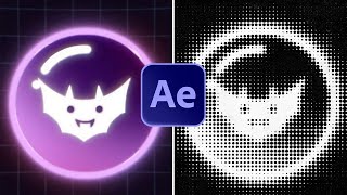 Instant Halftone Print Effect in After Effects  Tutorial [upl. by Ahsimrac]