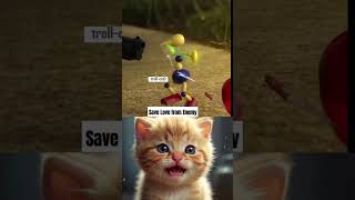 Save Love Next Level 💔 ll trollcat3 lovestory shorts catvideos [upl. by Ayouqat918]