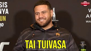 Tai Tuivasa Details Rough Sparring Session With Alex Pereira Rozenstruik Matchup  UFC 305 [upl. by Dimo]