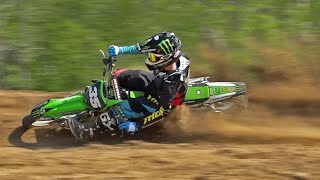 quotRipping the 125quot ft Joey Crown on the KX125 at Baja Acres MX [upl. by Mohsen]