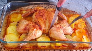 pollo al forno con patate ricetta facile [upl. by Chari]