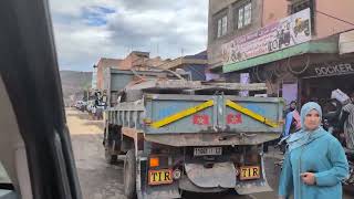 Driving 02 toward Kasbah Bab Ourika Morocco 20241015 [upl. by Cohin]