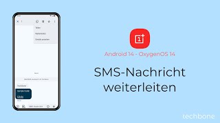 SMSNachricht weiterleiten  OnePlus Android 14  OxygenOS 14 [upl. by Dicky869]