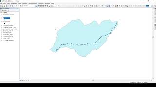 06 Topografía de la cuenca perfil longitudinal y pendiente media del cauce principal [upl. by Crispen950]