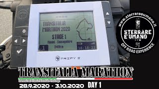 TRANSITALIA MARATHON 2020  DAY 1 RIMINI  SANSEPOLCRO [upl. by Yelrebma]