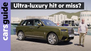 RollsRoyce Cullinan 2025 review Bold new face for twinturbo V12powered Bentley Bentayga rival [upl. by Thackeray]