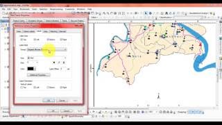 How to add graticules and grids Latitude and Longitude in Map Layout in ArcMap [upl. by Lloyd435]