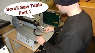 Making A Scroll Saw Table Stand Part 1 [upl. by Isyed]