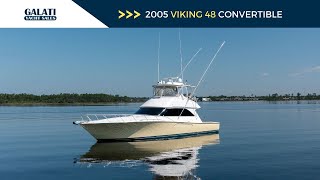 2005 Viking 48 Convertible Yacht For Sale “Ry Time” [upl. by Orvil817]