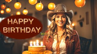 Halloweenthemed Birthday Music Birthday Song Happy Birthday to YOU Halloween 2024 [upl. by Amimej]