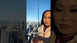 nyc couple love sky datenight champagne ny city family cambodian trend viral shortsfeed [upl. by Mina]