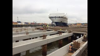 Teesport Berth 1 Reconstruction [upl. by Irodim]