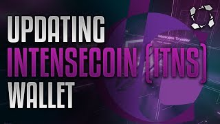 How To Update the IntenseCoin ITNS Wallet [upl. by Selda135]