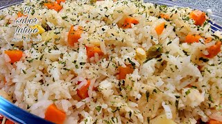 🔴 Como Hacer un Delicioso Arroz Blanco paso a paso Fácil y Rico 💥 [upl. by Leesen855]