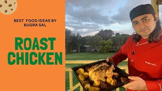 How to make GREAT ROAST CHICKEN  food ideas [upl. by Nyrac929]