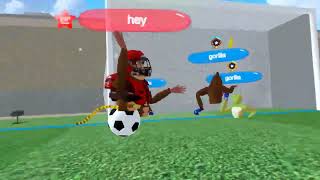 Playing Gorilla Soccer and made this GOAL [upl. by Rehpotsirhk13]