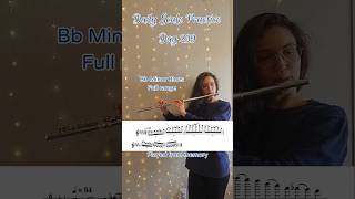 Daily Scale Practice Day 299 flute flutepractice flutescales [upl. by Halivah]